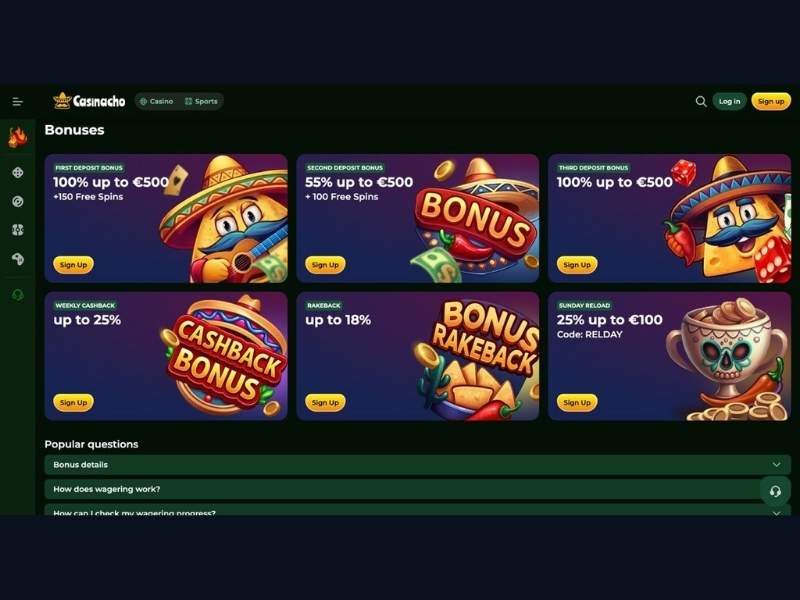 Zahlungen App und Sicherheit bei Casinacho Casino Nacho Casino für Deutschland